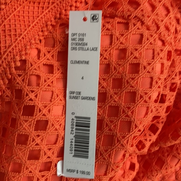 FIRM..Antonio Melani Stella Lace Scallop A Line Dress. - Picture 11 of 13